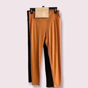 Set of 2 NWT No comment Women's Leggings